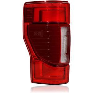 LED Tail Lights Assembly W/Blind Compatible with 2020 2021 2022 Ford F250 F350 F450 Super Duty,Left Driver Side Rear Light Taillights Replacement # LC3Z13405E FO2800282