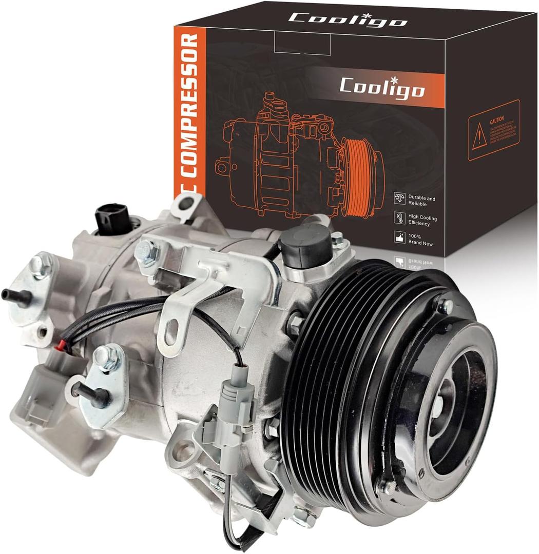 CO 11289C AC Compressor Fit for Toyota Avalon 2005-2012 for Camry 3.5L 2007-2011,AC Compressor with Clutch 8832007110 8832033200