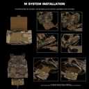 Compact MOLLE Trauma Pouch Quick Release IFAK Medical Pouch for Tactical Airsoft Combat Belt Vest Carrier