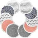 10 Pack Upgraded S8201 S8001 S7001 S7201 S7005 Mop Fit for Shark Steam Mop Replacement Pads S7000 Series, S7000 S7000AMZ S7001TGT Steam & Scrub All-in-One Scrubbing Mop for Model XKITP7000