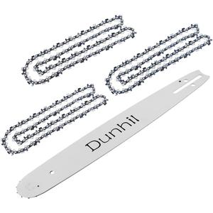 3 pack 20 inch 325" 050" 80DL Chainsaw Chains and 1 Guide Bar for Husqvarna 435(e), 440(e), 445(e), 450(e), 450 Rancher, replace 596199780, 20" X-CUT SP33G