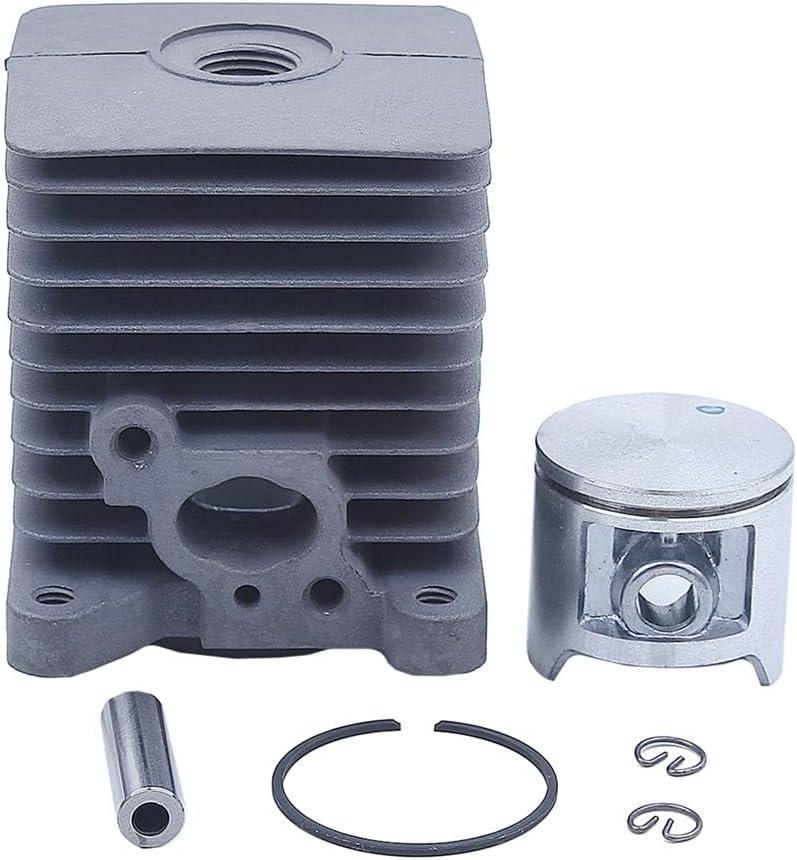 Cylinder Assy 33.5MM Fit for S25 ST155 ST175 ST185 ST285 ST385 ST485 2T 25CC Cylinder Kit W/Piston Ring Pin Clips Assembly Replacement Parts