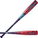 Rawlings | Threat Baseball Bat | USA | -12 Drop | 2 5/8" Barrel | 1 Pc. Composite, 28", Color: Navy / Red