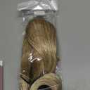 Clip on Ponytails for Women - 14 Inch Curly Ponytail Extension, Wavy Pony Tails Hair Extensions, Synthetic Hair Extensions Ponytail, Clip in Ponytail (Color: Medium Blonde With Bleach Blonde Ends)