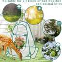 Plant Covers. 2pcs Durable Pop Up Fine Mesh Plant Tents, Plant Protector with 8 Stakes, Garden Crop Protection Cage to Keep Vegetables and Fruits, Plants Away from Birds, Deer, Squirrels