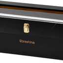 Black 18 Inch Commercial Plastic Wrap Dispenser with Cutter