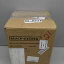 BLACK+DECKER 12 Cup Thermal Programmable Coffee Maker with Brew Strength and VORTEX Technology, Black/Steel, CM2046S