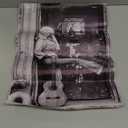 Vintage Black And White Wall Art Dolly Porton Music Poster Home Room Wall Decor-Museum Quality Photo Art Canvas Prints Pictures For Bathroom Bedroom Decor (24 L" x 36 W", FKQ4-Unframed)