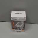 Scian Blood Pressure Monitor Upper Arm for Home Use, Automatic Blood Pressure Arm Cuff with Large Cuff 8.7"-16.5", Large LCD Display, 2 User 180 Memory, USB Cable (Black With Large Cuff)