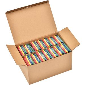 Madisi Crayons Bulk Pack, Regular Size, 4 Colors, cellophane 250 Packs, 1000 Count