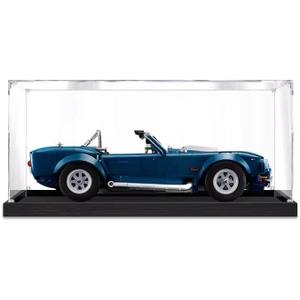 Upgraded 3MM Display Case for Lego 10357 Shelby Cobra Building Set,Dustproof Clear Display Case Compatible with Lego 10357(Not Include The Model)