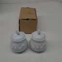 Blue Sky Ceramics Sky Ceramic Laguna Coastal Sugar and Creamer Set Blue, Multi (20463)