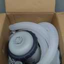 INTEX C530 Krystal Clear Cartridge Filter Pump for Above Ground Pools: 530 GPH Pump Flow Rate  Improved Circulation and Filtration  Easy Installation  Improved Water Clarity  Easy-to-Clean (530 Gallons Per Hour)