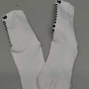 Lux Dual Grip Socks - Soccer Grip Socks for Men and Women. GripArray Performance & Comfort (Small, White)