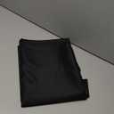 Sancua Round Tablecloth - 60"- Water Resistant Spill Proof Washable Polyester Table Cloth Decorative Fabric Table Cover for Dining Tables, Buffet Parties and Camping, Black