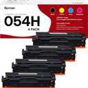 Compatible Toner Cartridge Replacement for Canon 054 054H CRG-054 to use with Canon Color ImageClass LBP622Cdw MF642Cdw MF643Cdw MF644Cdw MF640C Printer (Black, Cyan, Magenta, Yellow)