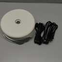 Flea Traps for Inside Your Home 2 Packs, Flea Light Trap for Indoor, Bed Bug Killer with Sticky Pads & Light Bulb Replacement, Natural Fleas Insect Infestation Treatment Trap (White+Grey)