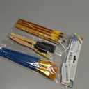 25 PCS All Purpose Paint Brush Set, Beginner, Paint, Craft, Multiple Mediums, Classroom - Assorted Paint Brushes Great with Acrylic, Oil, Watercolor, Gouache, Tempera Paints