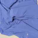 floralhue Scrubs for Women, V-Neck Scrubs Top & Cargo Pants with 12 Pockets, Yoga Waistband, 4 Way Stretch (Blue, L)