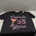Cheers To 35 Years 35th Birthday 35 Years Old Bday T-Shirt