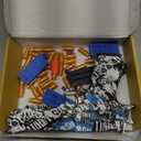 Soft Bullet Toy Gun Shell Ejecting for Age 8, 9, 10, 11, 12+ Years Old Boys, Realistic Toy Pistol with 50 Foam Bullets, 40 Shells & 2 Clips, Ideal Christmas Birthday Gift (Blue Black)