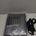 48'' Snow Tube with Premium Canvas Cover for Kids and Adults, Inflatable Heavy Duty Snow Tube Made by Thickened Bottom, Sled Winter Outdoor Fun Toys for Children Boys Girls