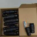 10PCS IP68 Waterproof Electrical Cable Connector, Outdoor 3 Way Junction Box, Waterproof Wire Connectors with Replaceable Lever Wire Connectors for AWG 28-12, Quick Screwless Installation