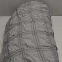 Cozy Bliss Cooling Comforter King Size Seersucker Plaid, Q-Max 0.4 Reversible Lightweight Cooling Blanket, Breathable Silk Smooth Summer Bedding Quilt for Hot Sleepers Night Sweats Dark Grey, King (104''x90'')