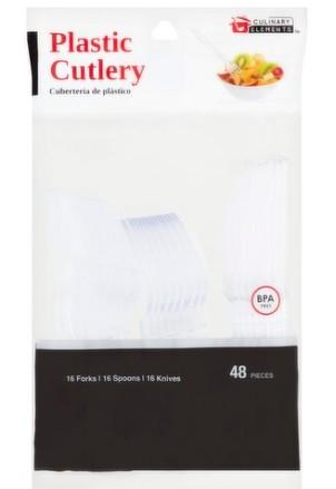Culinary Elements Plastic Cutlery