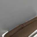 Ruaozz Waterproof Loveseat Recliner Cover with Console Non-Slip Reclining Couch Covers Split Sofa Slipcovers with Elastic Straps for Kids, Dogs, Pets (Chocolate, 2 Seater)