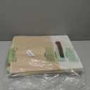 Large Toy Storage Box with Lid, Sturdy Toys Storage Chest Bin Organizer Basket with Dividers for Kids, Boys, Girls, Nursery, Closet, Bedroom, Playroom 25"x13" x16" (Beige and White)