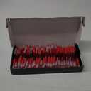 Aozora Retractable Pens Ballpoint Super Smooth Writing Pens Bulk 100 pack Medium Point 1.0mm No Bleed Click Pens with Soft Grip Red Ink