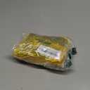 Lukovee Dog Raincoat, Adjustable Dog Rain Jacket with Clear Hooded Double Layer for Large Medium Small Dogs Puppies, Waterproof Rain Coat Poncho with Reflective Storage Pocket & Rim (Yellow, L)