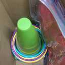 34 Pcs Carnival Play Set 5 in 1 Carnival Can Soft Plastic Cones Ring Toss Sport Bean Bag Toss Lawn Party Outdoor Supplies Birthday Party Backyard Events Summer
