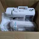 Brother SE700 Sewing and Embroidery Machine, Wireless LAN Connected, 135 Built-in Designs, 103 Built-in Stitches, Computerized, 4" x 4" Hoop Area, 3.7" Touchscreen Display, 8 Included Feet, White