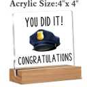 Police Academy Graduation Gifts, You Did It Acrylic Sign