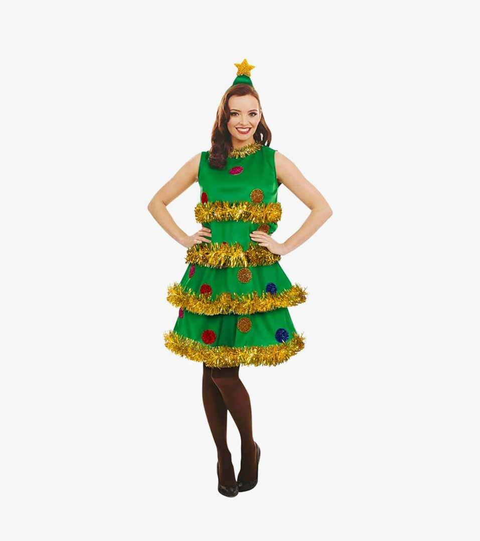 fun shack womens Christmas Tree Ladies Large