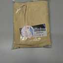 25"/27" Womens Golf Pants Stretch Travel Ankle Cropped Pant High Waist with Zipper Pockets 7/8 Work Business Casual (X-Small, Khaki)