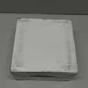 Richboom Acrylic Coffee Cup and Lid Storage Organizer Holder, 2 Compartments, Black