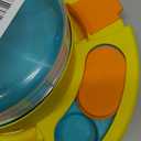 Potaroma Dog Puzzle Toy 2 Levels, Slow Feeder, Pup Food Treat Feeding Dispenser for IQ Training and Entertainment for All Breeds 4.2 Inch Height (Yellow Blue)