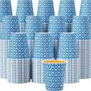MUCHII 300 Count Paper Cups 8 oz, Disposable Drinking Cups for Party, Picnic, Travel, and Events