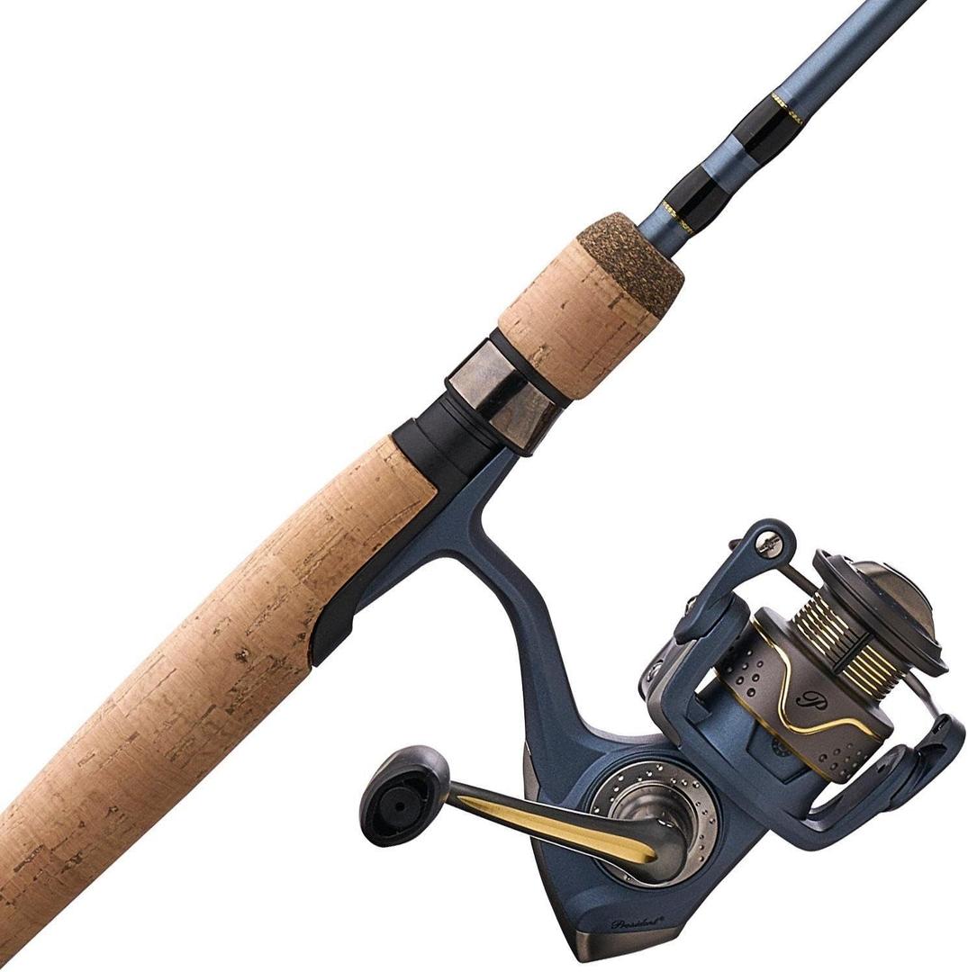 Pflueger President Spinning Reel and Fishing Rod Combo (25 Size Reel - 6'6" - Light - 2pc)