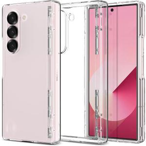 Spigen Ultra Hybrid Pro Designed for Galaxy Z Fold 6 Case (2024) [Hinge Protection] [Anti-Yellowing] - Crystal Clear