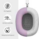 Filoto Case for Airpods Max Headphones,Ear Pad Case Cover/Ear Cups Cover/Headband Cover for AirPods Max(USB-C/Lightning)(2024/2020),Silicone for Apple Airpod Max, Accessories Cases(Lavender Purple)