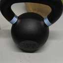 Yes4All 16kg / 35lb Powder Coated Kettlebell, Single