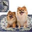 PUPIBOO Washable Pee Pads for Dogs and Cats - Super Absorbent Reusable Puppy Training Pads - 100% Waterproof, Leak-Proof & Non-Slip Whelping Pads for Pet Housebreaking