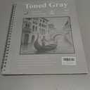 SuFly Gray Toned Sketch Pad, 11" x 14" - 60 Sheets Spiral Bound Sketchbook, 85lb/130gsm Toned Gray Paper for Graphite, Charcoal, Colored Pencils and Gel Pens.