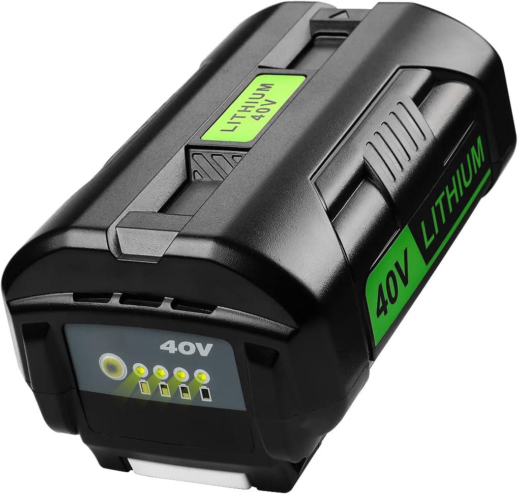 ANTRobut 6.5Ah 40 Volt for Ryobi Battery 40V OP4026 OP4050 OP4060 OP40601 Replacement for Ryobi 40V Lithium Battery