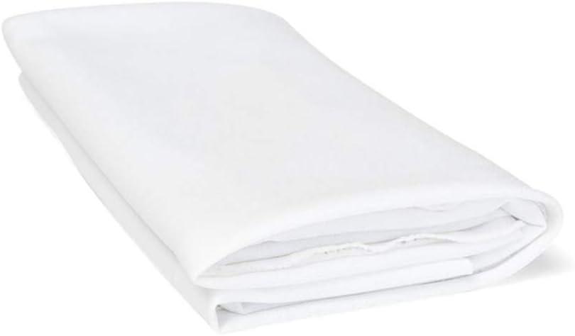 Speaker Grill Cloth Speaker Fabric Protective Dustproof Mesh Cloth Stereo Fabric for Audio Amplifier Speaker Repair 50x160cm/19.7x63 (White)