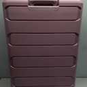 Traveler's Choice Pagosa Hardshell Expandable Luggage with Spinner Wheels, Mauve, 30-Inch Large